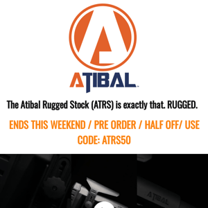 All good things must come to an end. The ATRS Stock pre order is ending