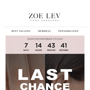 25% OFF - LAST CHANCE Collection