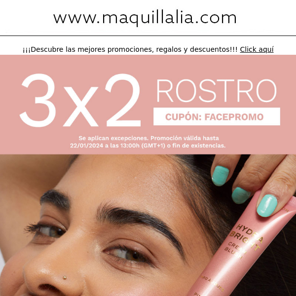 Promo en Rostro ✨ ¡Deslumbra con estos dtos.!