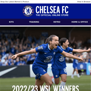 2022/23 WSL WINNERS | 4-IN-A-ROW