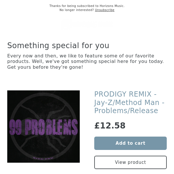 HUGE! PRODIGY REMIX - Jay-Z/Method Man - Problems/Release