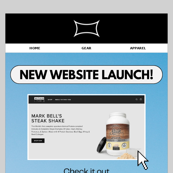 Introducing the NEW Within You Brand site!