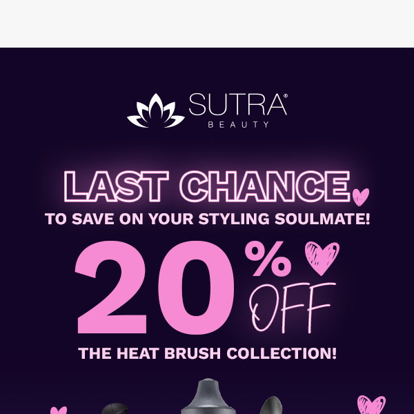 Last chance to save…