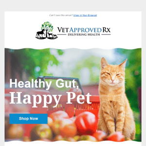 Healthy gut, happy pet 🍎