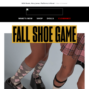 The Fall Shoe Edit 🍂👢