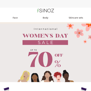 Women's Day Sale up to -70%💥