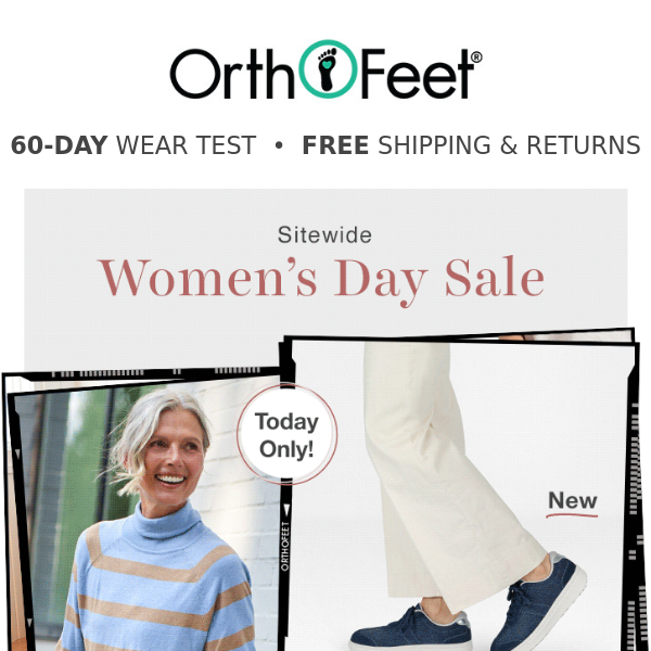 Today Only: Women’s Day Sale