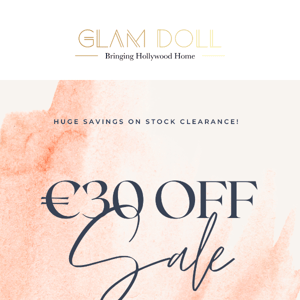 Get €30 off your Order Now📣