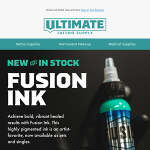 🔥 Get ready for your next tattoo with Fusion Ink! 🔥