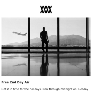 Free 2nd Day Air // MISSION WORKSHOP