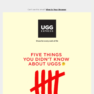 Five Things You Didn’t Know About Your Uggs 🤔