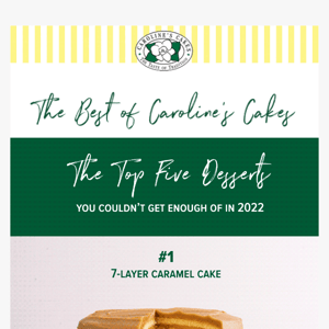 The Best of Caroline's Cakes 2022