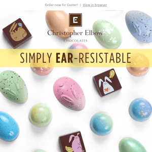 Simply EAR-resistible 🐰 Easter Chocolates