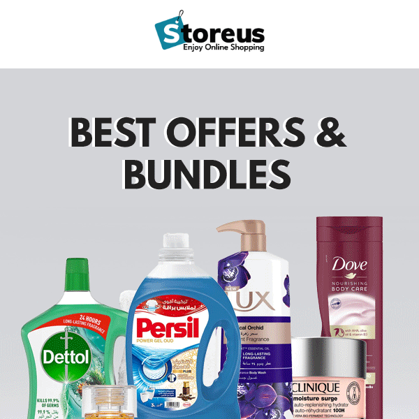 We have the best bundle offers for you🔥