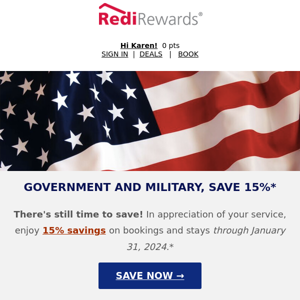 Limited Time Offer for our Troops - Ending Soon