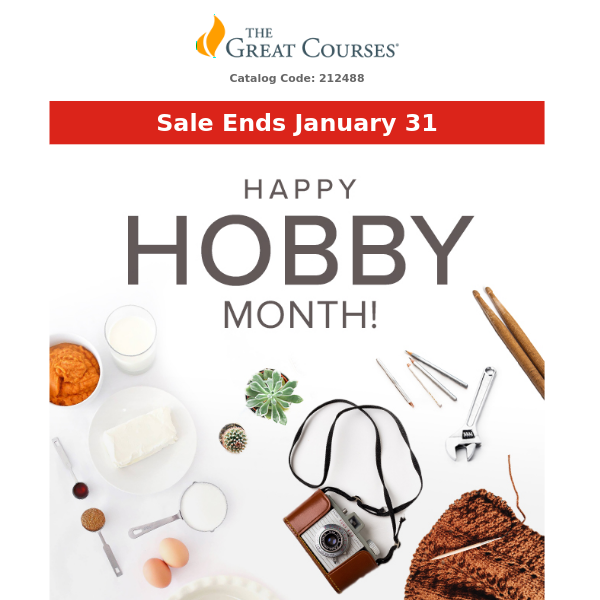 All Hobby & Leisure Courses for $40 or LESS!