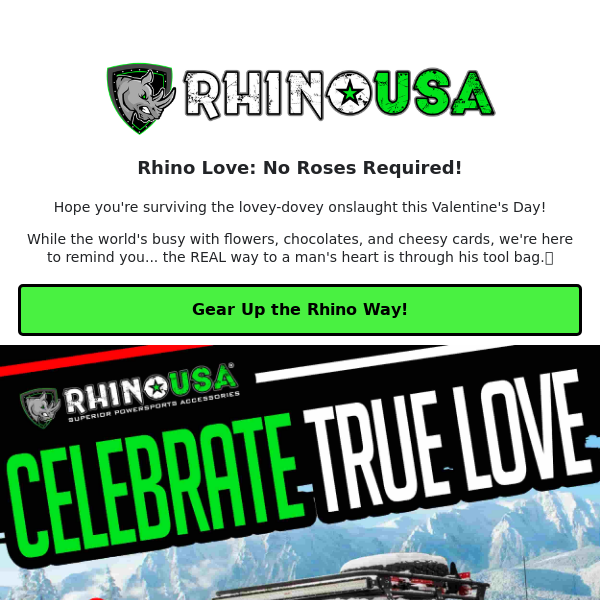 Valentine's Day - Rhino Edition💚