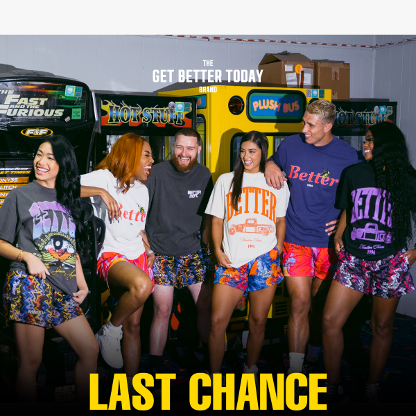 🚨 HURRY! Last Call For Shorts!