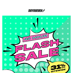 Did somebody say FLASH SALE?! 🚨