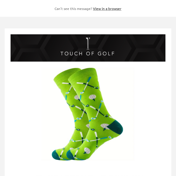 Touch Of Golf - Latest Emails, Sales & Deals
