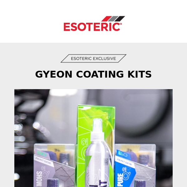 Gyeon Essentials Kit - ESOTERIC Car Care