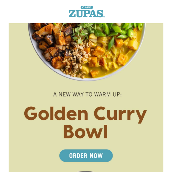 👀 NEW: Golden Curry Bowl