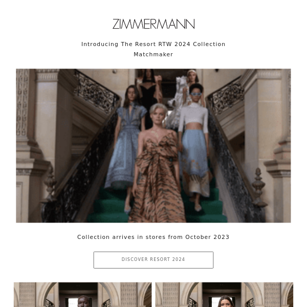 Matchmaker: The Unveiling Of Our Resort 2024 Collection