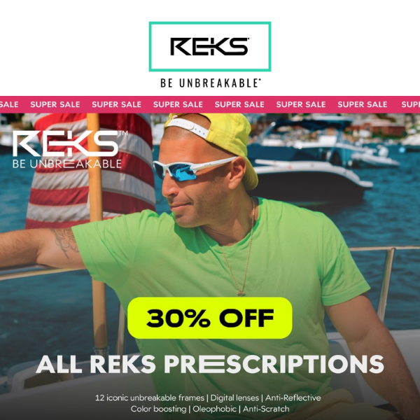 30% Off All Prescriptions!