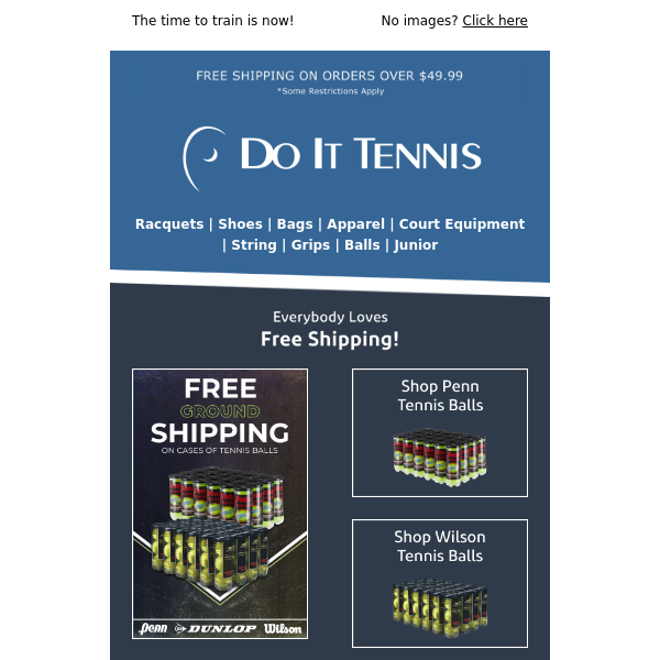 🚚 Free Shipping on Cases Of Tennis Balls