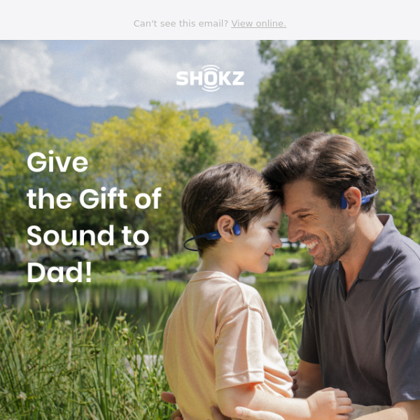 Give the Gift of Sound to Dad!