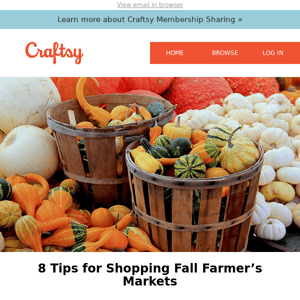8 Tips for Shopping Fall Farmer’s Markets