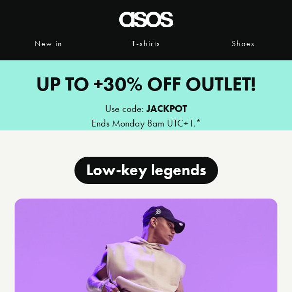 Up to +30% off Outlet stuff! 🔮