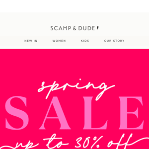 Up To 30% Off Sale Is HERE