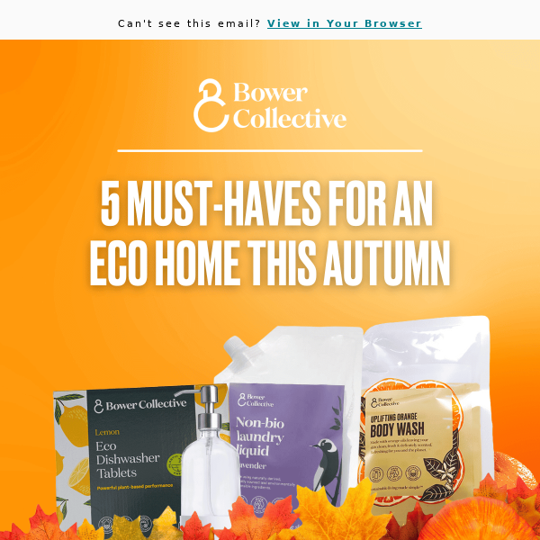 5 must-haves for an eco home this Autumn 🍁