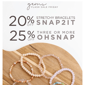 Save BIG on Stretchy Bracelets!🔥