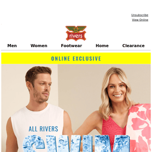 NOTHING Over $18* | All Rivers Swimwear - Ends Midnight