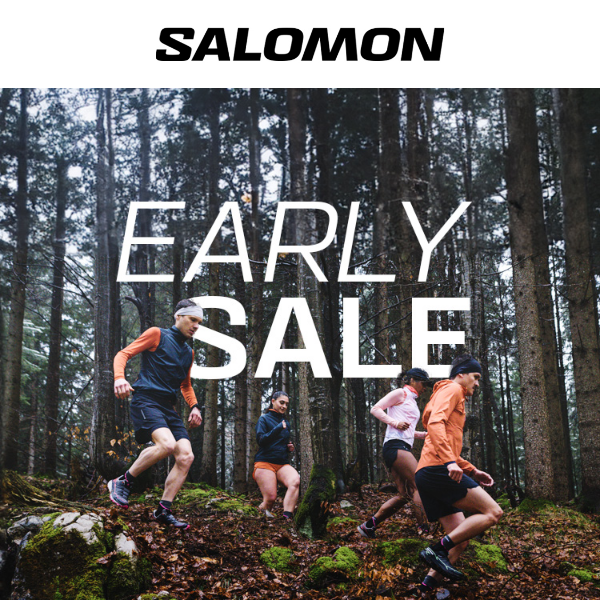 Salomon clearance running sale