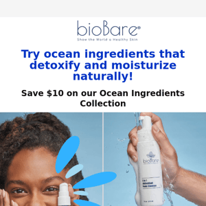 Did you know that ocean ingredients can benefit your skin? 🪸