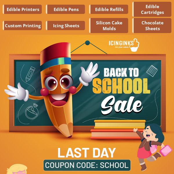 Last Chance for Back to School Savings Icinginks!