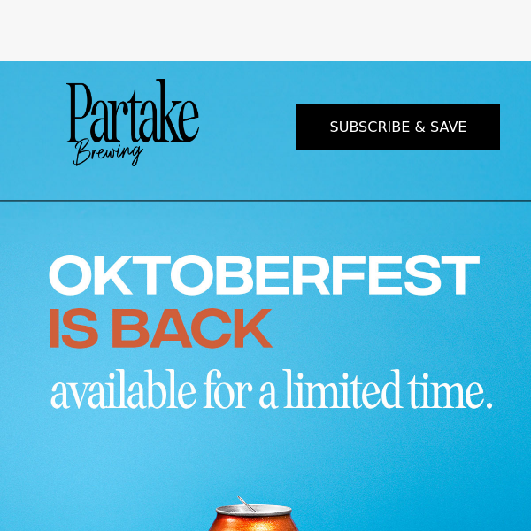 Oktoberfest Is Back! 🍻