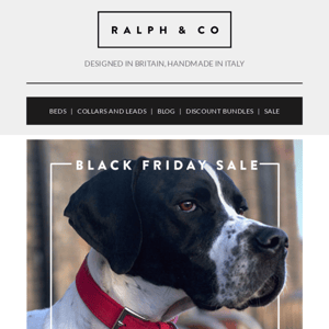 Our Black Friday Sale is here! 🐶