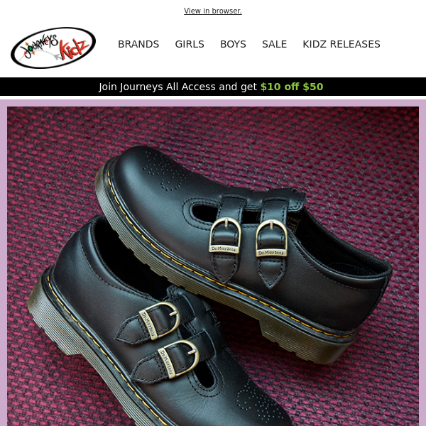 Sleek and classy | Dr. Martens for back to school - Journeys