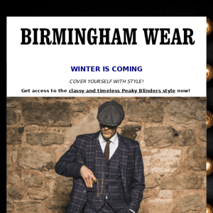 ❄️DRESS LIKE A PEAKY BLINDER FOR WINTER, THE PERFECT CLOTHES!