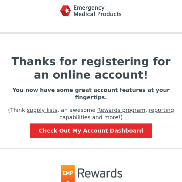 ﻿Thanks for registering for an online account!