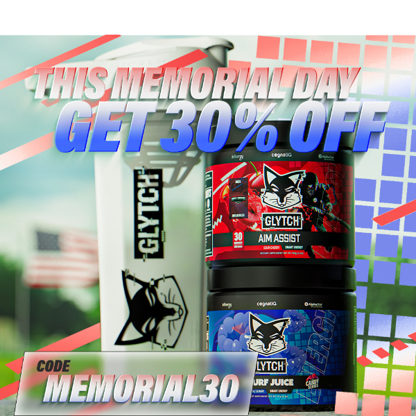 Level Up Your Memorial Day! Save 30% Sitewide with code MEMORIAL30 🎮⚡