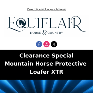 Clearance Special - Save 80% on Mountain Horse