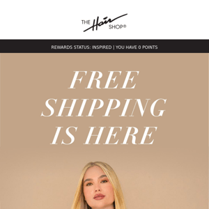 FREE shipping on all orders 🚚
