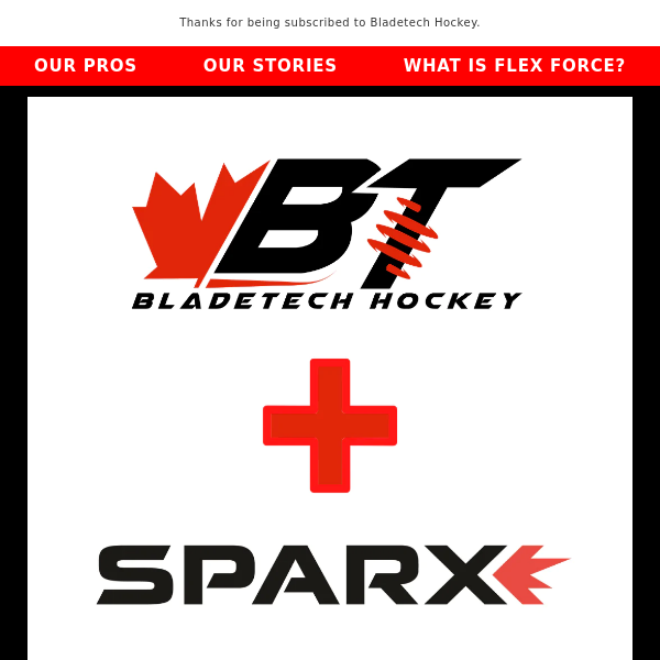 Bladetech Hockey + Sparx Sharpening