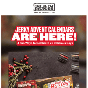 🐮 Ho-ho-hungry? Jerky Advent Calendars are Here!