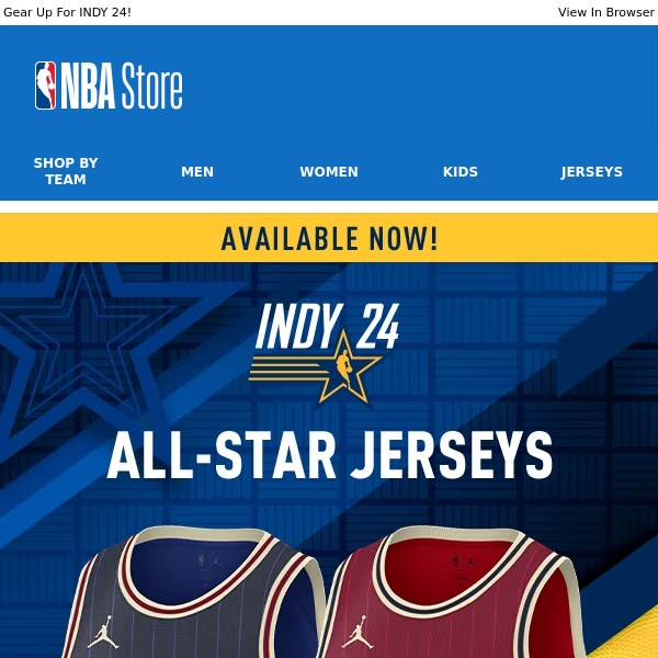 AVAILABLE NOW: 2024 All-Star Jerseys >> Get Yours!